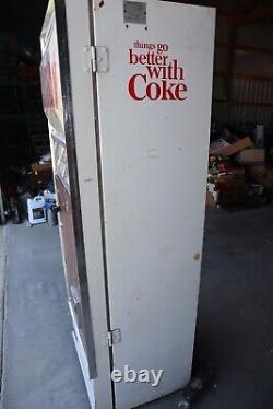 Vintage Westinghouse Coca-Cola Vending Machine WB102 6B-20 Parts or Restore Coke