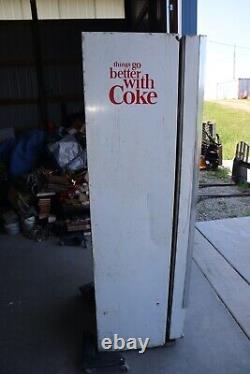 Vintage Westinghouse Coca-Cola Vending Machine WB102 6B-20 Parts or Restore Coke