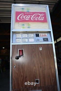 Vintage Westinghouse Coca-Cola Vending Machine WB102 6B-20 Parts or Restore Coke