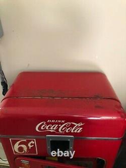 Vintage Working 1950's Vendo 33 6 cent Coke Machine-Original Paint
