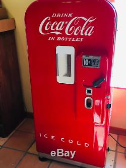 Vintage Working Vendo 39 Antique Coke Machine (1951)