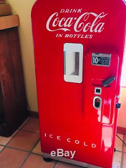 Vintage Working Vendo 39 Antique Coke Machine (1951)