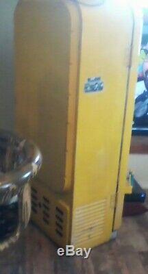 Vintage Yellow-red Rc Vending Machine Royal Crown/rc Cola