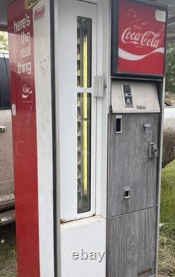 Vintage coca cola machine