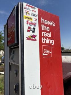 Vintage coca cola machine