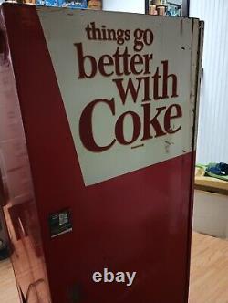 Vintage coca cola vending machine