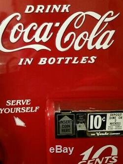 Vintage coke bottle machine