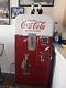 Vintage coke machine 5 cent. Early 1940's fully restored and operationalPristine