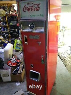 Vintage coke vending machine