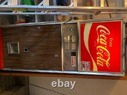 Vintage coke vending machine