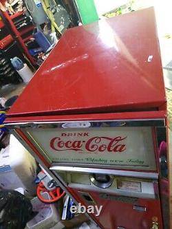 Vintage coke vending machine