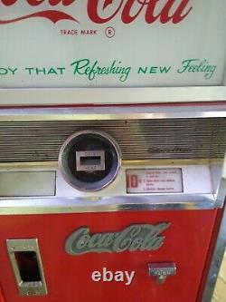 Vintage coke vending machine