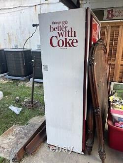 Vintage coke vending machine for sale