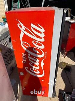 Vintage early 1960's Vendo Coca-Cola vending machine model H63A