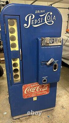 Vmc 81 Pepsi machine cola soda Vendo coke original works vends READ ALL