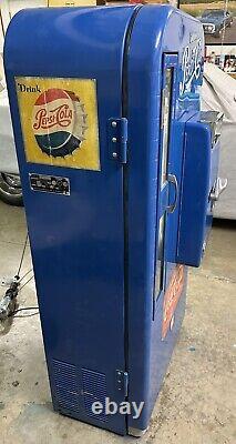 Vmc 81 Pepsi machine cola soda Vendo coke original works vends READ ALL