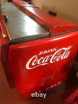 Vtg 1950s Coke Machine, Cavalier, Coca-Cola, Cooler Vending Chest