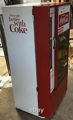 Vtg 1968 Vendo Coca-cola Vending Machine Manufacturer By The Union-tested&works