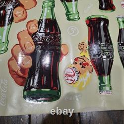 Vtg Coca Cola Vending Machine 1950s Decals Sprite Boy 5 Cents Decafix 54507 A
