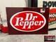 Vtg. DR PEPPER Vending Machine Sign
