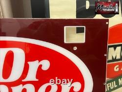 Vtg. DR PEPPER Vending Machine Sign
