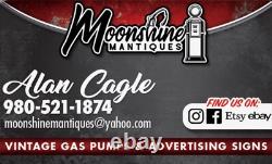 Vtg. DR PEPPER Vending Machine Sign