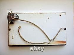 Vtg Pepsi Cola Lighted Vending Machine Glass Insert Wired Sign Frame 20x12 Soda