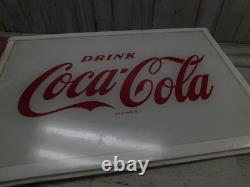 Vtg Replacement Coca Cola Vending Machine/Sign Glass Panel Insert 15.5X9.5 NOS