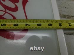 Vtg Replacement Coca Cola Vending Machine/Sign Glass Panel Insert 15.5X9.5 NOS