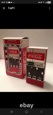 Vtg Vendo Coca-Cola Mini Vending Machine Working Rare 1990s Collectable