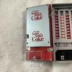 Vtg Vendo Coca-Cola Mini Vending Machine Working Rare 1990s Collectable