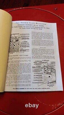 WORKING 1941 coca cola spin top bottle serving machine with operating manual