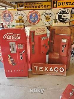 WORKING Vintage Working Cooling Vendo 39 Antique Coke Machine