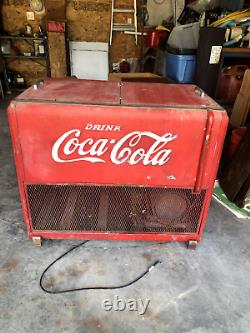 Westinghouse coca cola machine vintage original fully functional