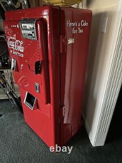 Westinghouse wc42t vintage Coke Coca Cola machine vintage Restored Read