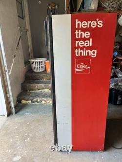 Working! 1960's Vintage Coca-Cola Vending Machine Cavalier CSS-64
