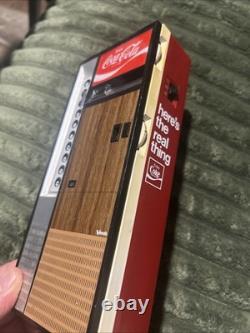 Working Vintage 1970s Coca-Cola Vending Machine Radio Japan Rare Vendo Jack