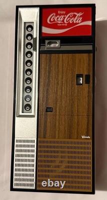 Working Vintage 1970s Coca-Cola Vending Machine Radio Japan Tested with Video