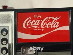 Working Vintage 1970s Coca-Cola Vending Machine Radio Japan Tested with Video