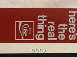 Working Vintage 1970s Coca-Cola Vending Machine Radio Japan Tested with Video