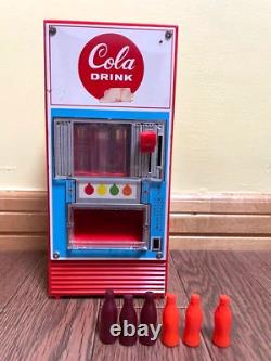 Yonezawa Toys Coke Vending Machine Showa-era Retro 6 bottles (H) 22cm x (W) 10cm