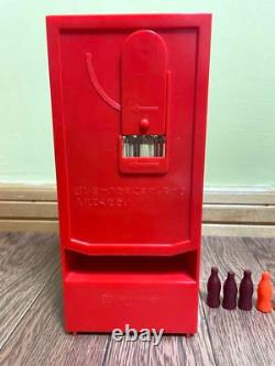 Yonezawa Toys Coke Vending Machine Showa-era Retro 6 bottles (H) 22cm x (W) 10cm